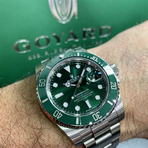 new rolex green|Rolex green dial watch price.